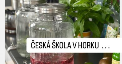 Česká škola v horku… ☀️